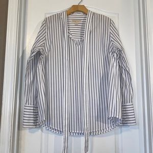 Michael Kors Striped Pull-over Style Size Large